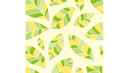 Color leaf seamless background vector diagram