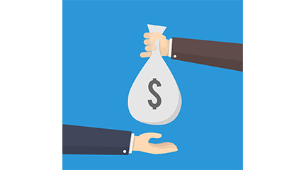 Submission and acceptance purse arms Vectors