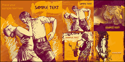 nostalgic style vector