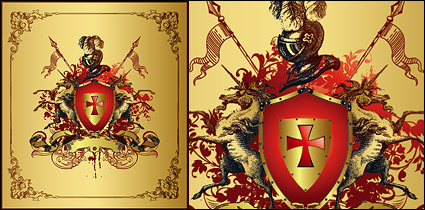 Classical elements of the vector material