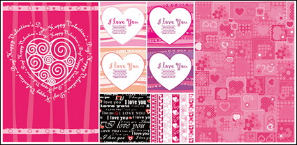 pattern vector material cute love