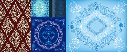 Continental practical pattern vector material