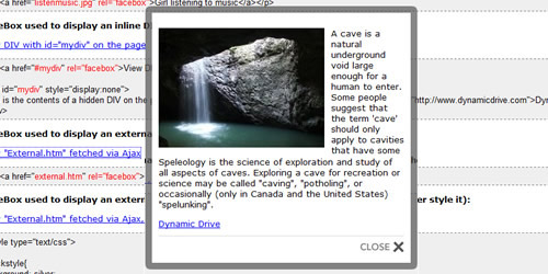 Based on a floating layer of fine jQuery effects (JS + CSS) -2