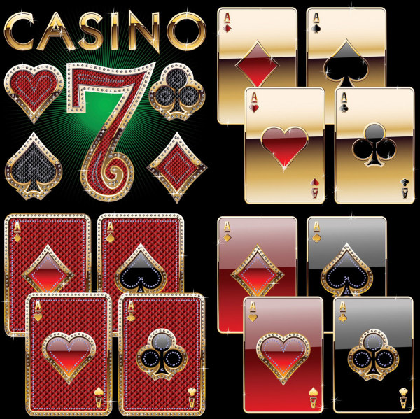 Deluxe Poker Vector material