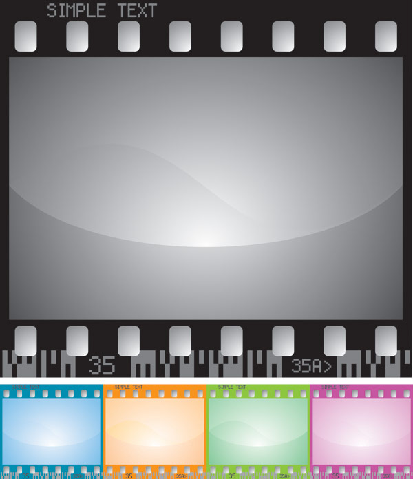 Vector film material