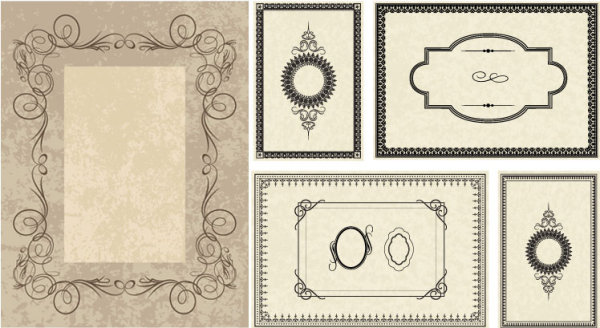 Contracted border vector of material
