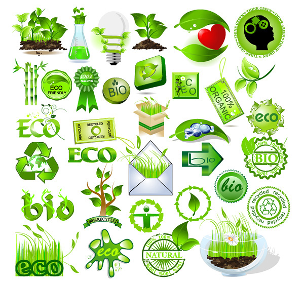 Green element vector material
