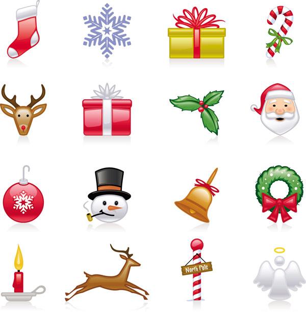 Christmas Icons - Vector
