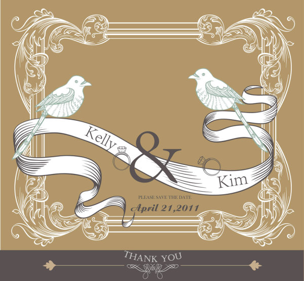 Lines lace background 02-- vector material