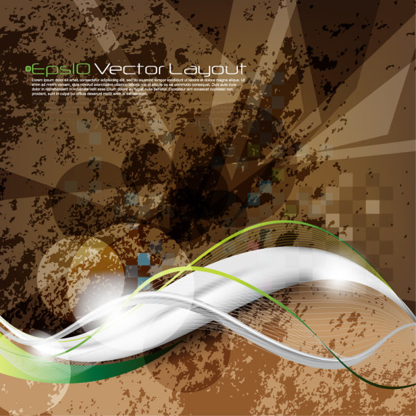 Colorful background material 02 - vector