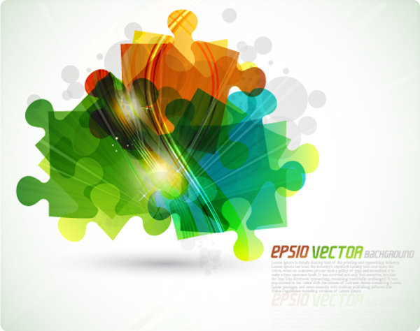 Fashion Puzzles 06 - vector material