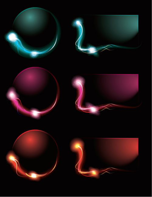 Dazzling high-gloss texture icon 03 - vector