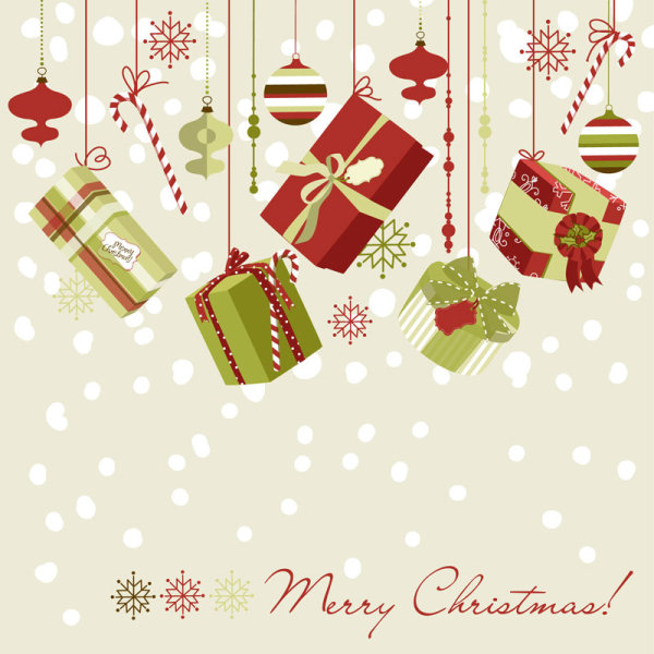 Beautiful Christmas pattern 02 - vector