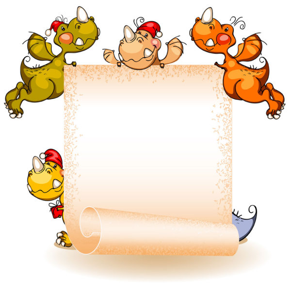 Cartoon image 02 - vector material