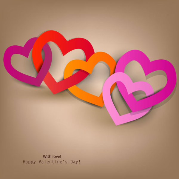 Valentine tag elements 02 - vector material