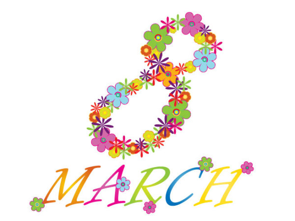 Women's creative pattern 05 - vector material