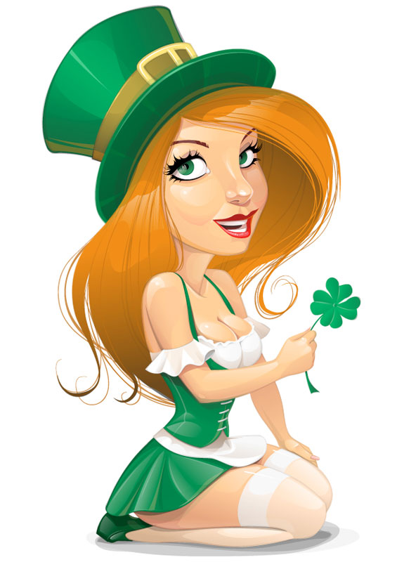 Cartoon woman illustrator 04 - Vector