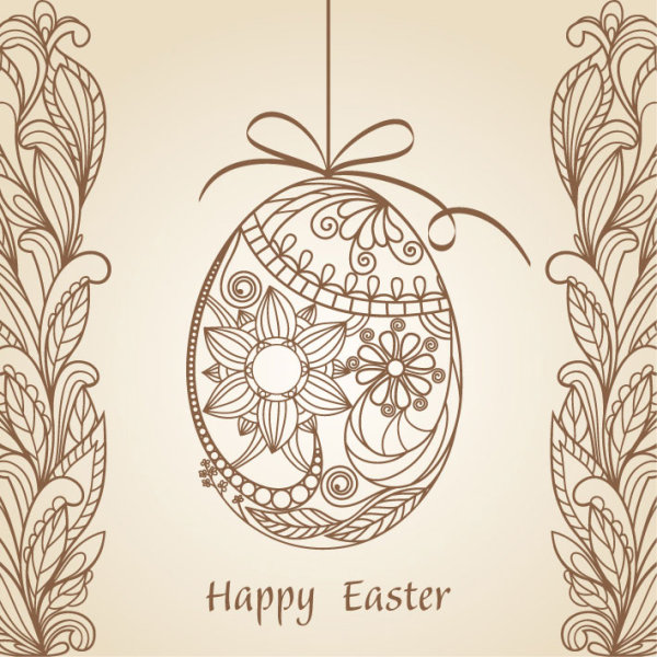 Fine lines issued on the pattern 01 - vector