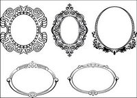 Round Fancy Border Vector