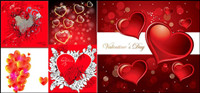 Romantic heart-shaped - Vector
