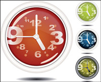 special  clock Vector free download