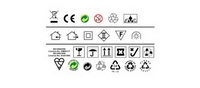 CE marked, such as environmental protection trash icon