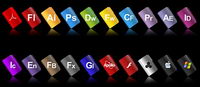 Adobe CS3 and Apollo folder icon png