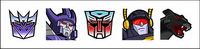 Transformers series of old computer icon transparent png