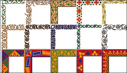 Simple practical border vector Series -2 (50P)