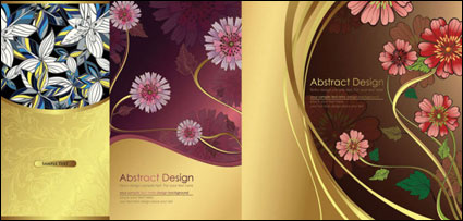 Traditional pattern background vector of material