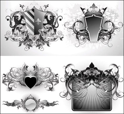 Europe type figure shape vector of material