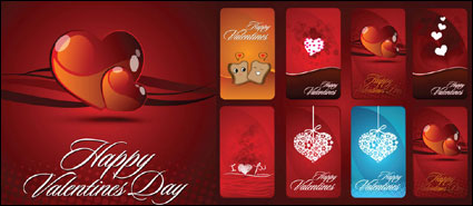 Valentine card Vector