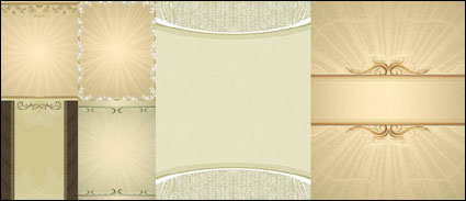 Elegant background pattern vector material