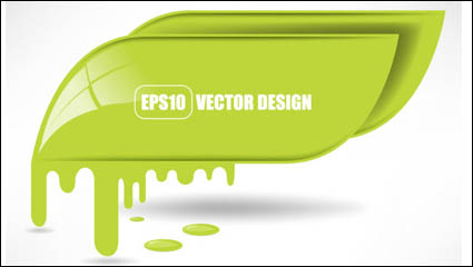 Flowing pigment 04 - vector