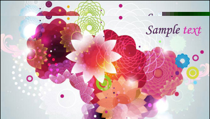 Colorful patterns of fashion 01 - vector