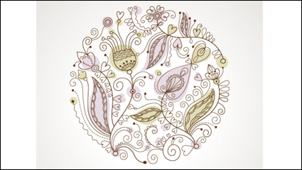 Fine background pattern 03 - vector