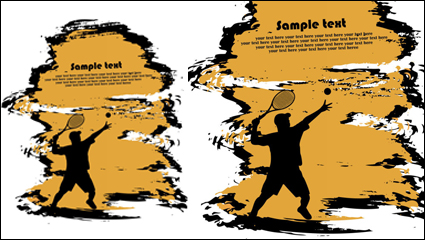 Sport silhouette - vector