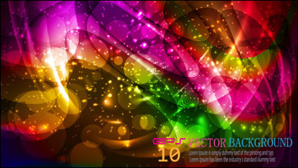 Halo hellen Hintergrund 05 - Vektor Material