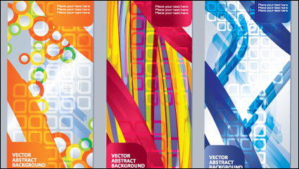 Brilliant fashion label background 03 - vector material