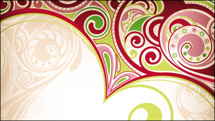 Exquisite pattern background - Vector