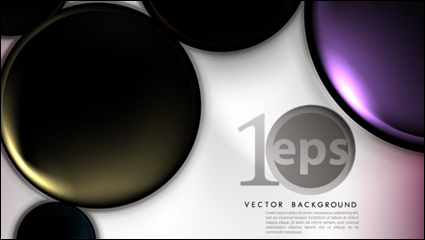 Brilliant stereo background 02 - vector material