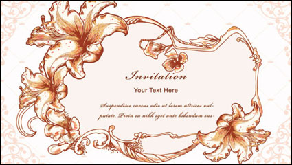 Retro pattern patterns 02 - vector material