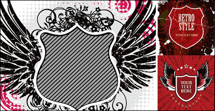 Shield Vector Network material