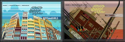 Vector streets of New York