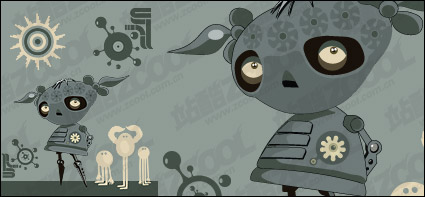 Vector illustration of an alternative material