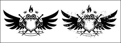 Wings, shield, sword, fire Portfolio