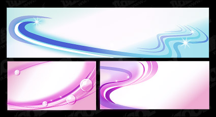 Simple vector background material