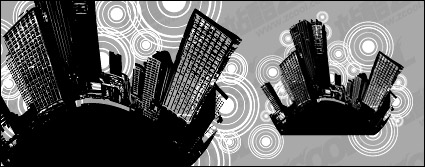 Cities and black-and-white circular logo -2